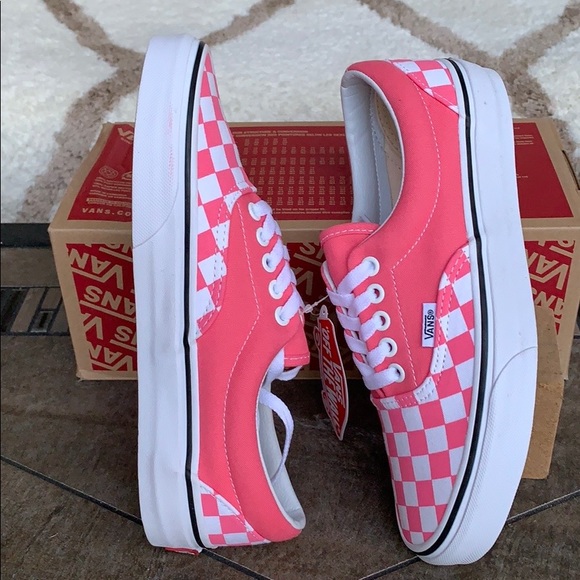 Vans Era Checkerboard Strawberry WMNS - Picture 12 of 16